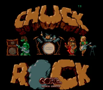 Chuck Rock (USA) (Beta) screen shot title